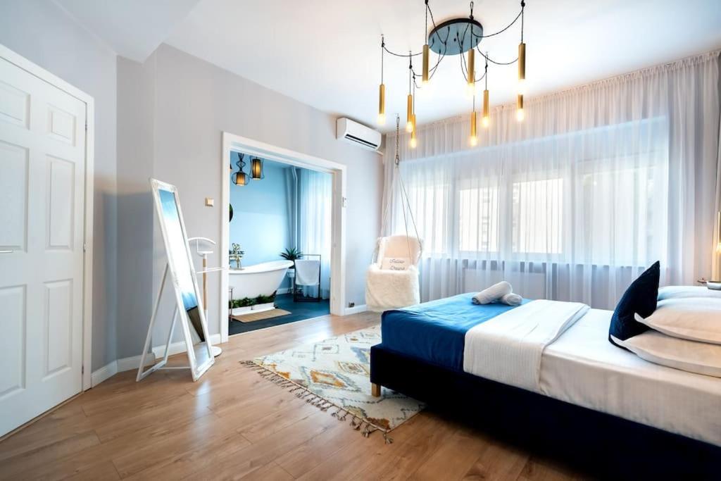 Intercontinental Apart - Massage Terrace Fireplace Bukarest Exteriör bild